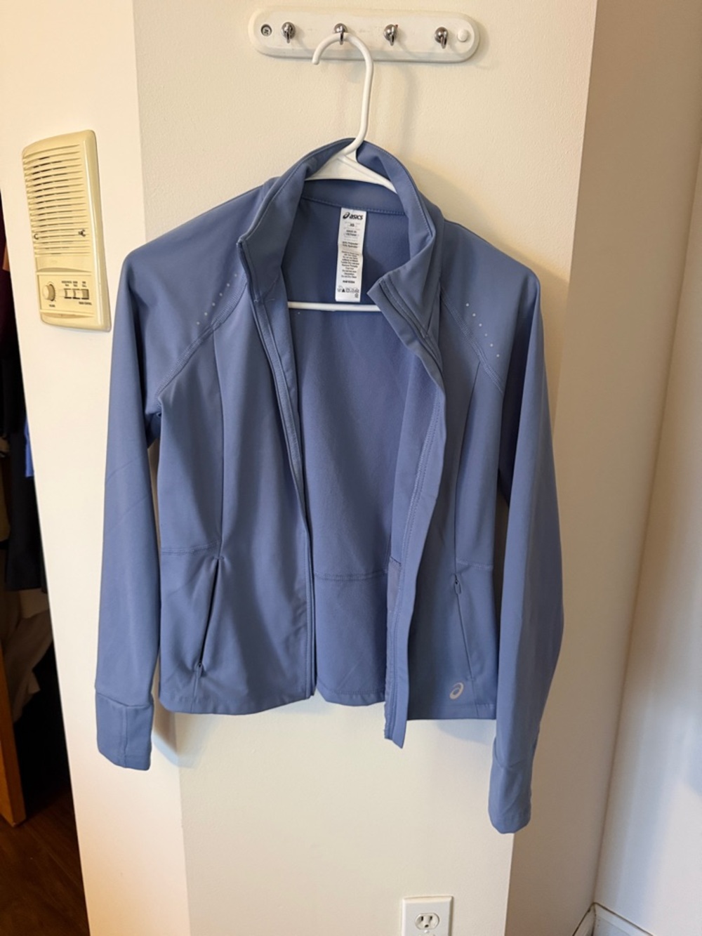ASICS Women's Dusty Blue Full-Zip
